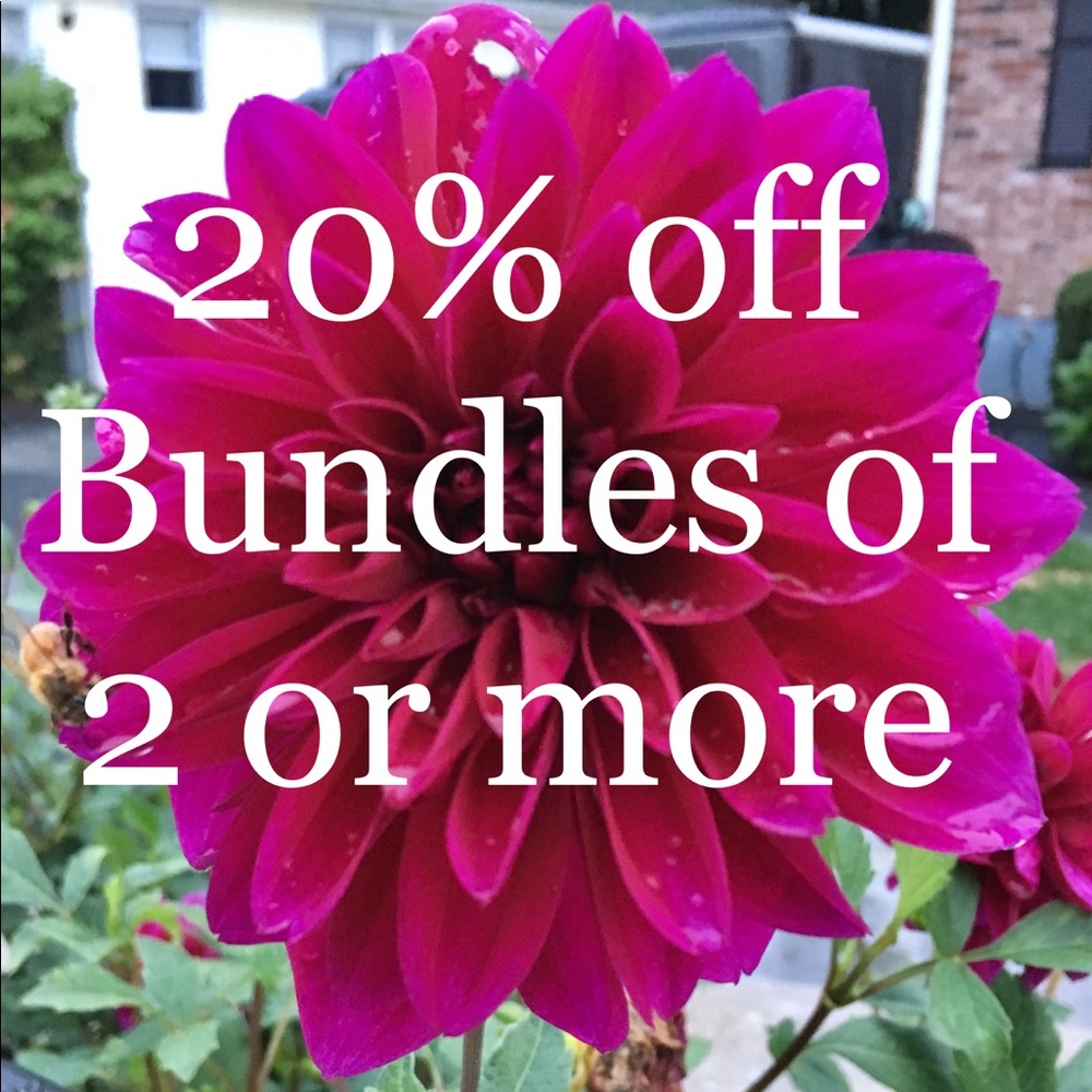 20% off Bundles of 2 or More